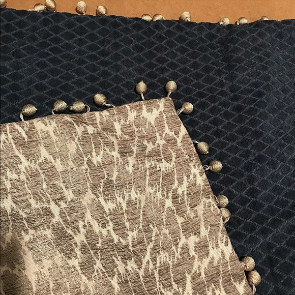 Rose Tree Preston Textured Leopard PomPom Eurosham - Picture 3 of 3